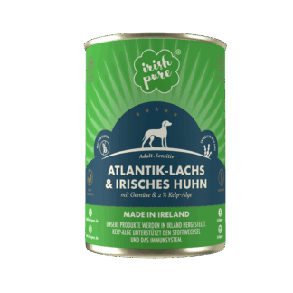 Irischer Atlantik-Lachs & Huhn Gemüse & Kelp-Alge