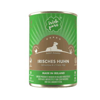 Irisches Freiland-Huhn, Gemüse & Kelp-Alge, Senior